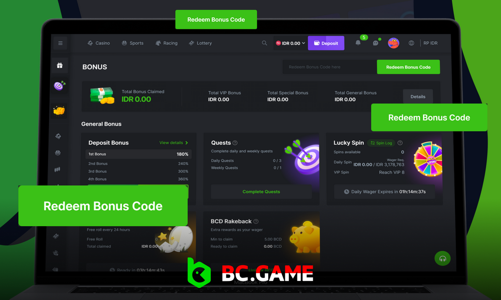 Exactly how to withdraw money from BC.Game
